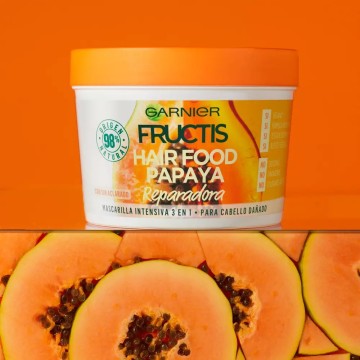 FRUCTIS HAIR FOOD papaya masque réparateur 390 ml