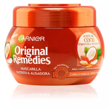 ORIGINAL REMEDIES masque aceite coco y cacao 300 ml