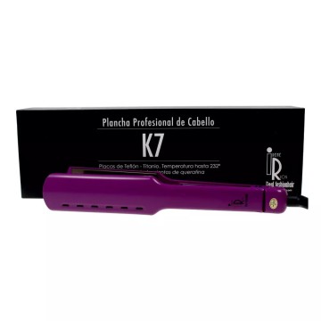 K7 fers à lisser profesional de cabello lila