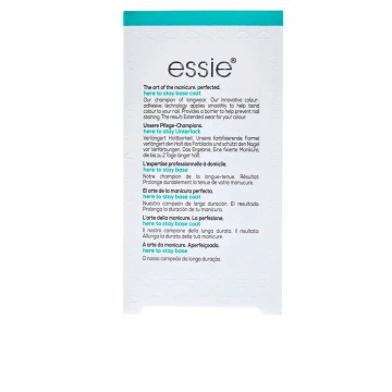 Essie Base Coat ESS Here to stay Here t vernis à ongles de base 13,5 ml Transparent
