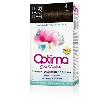 OPTIMA hair colour 4-castaño