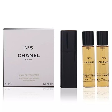 Nº 5 edt vaporisateur twist & spray 3 x 20 ml