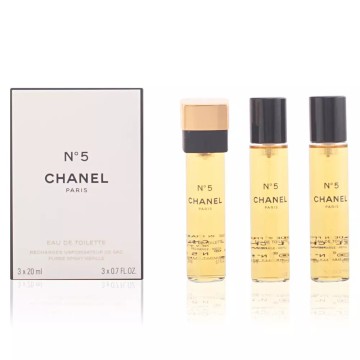 Nº 5 edt vaporisateur twist & spray 3 refills x 20 ml