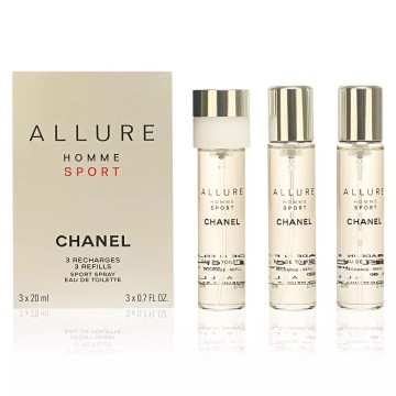 ALLURE HOMME SPORT edt vaporisateur refills 3 x 20 ml