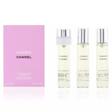 CHANCE EAU FRAÎCHE edt vaporisateur twist & spray 3 refills x 20 ml