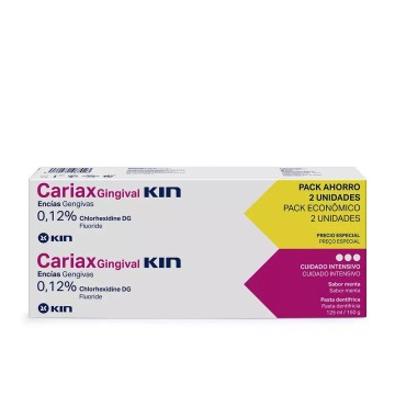 CARIAX GINGIVAL PASTA DENTÍFRICA coffret 2 pz