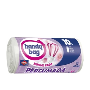 HANDY BAG BATHROOM Sac poubelle parfumé pour salle de bain 15 u