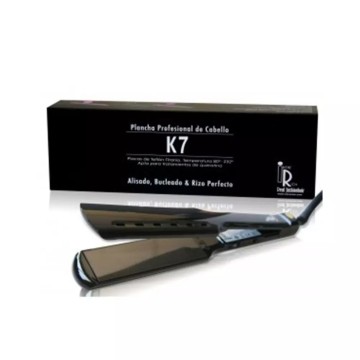 K7 plancha para el cabello negra