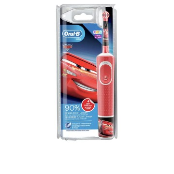 Oral-B Kids Electric Toothbrush Disney Cars Enfant Brosse à dents rotative Rouge