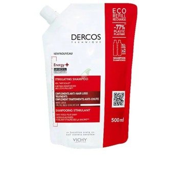 DERCOS shampooing stimulant écorecharge 500 ml