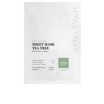 ACTIVE CLEAN masque en tissu arbre à thé 23 gr