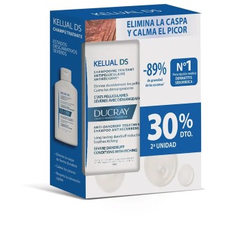 KELUAL DS shampoing traitant antipelliculaire duo 2 x 100 ml