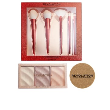 SURLUMINEURS ET PINCEAUX LOT 3 pcs