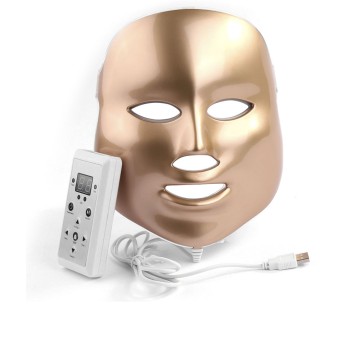 Masque facial LED GOLD LED...