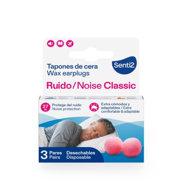 Bouchons de cire NOISE 3 u
