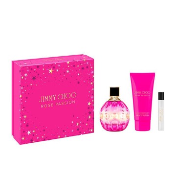 COFFRET ROSE PASSION 3 pièces